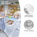 KINDERKRAFT High Chair, Yummy, Grey