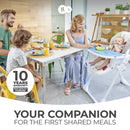 KINDERKRAFT High Chair, Yummy, Grey