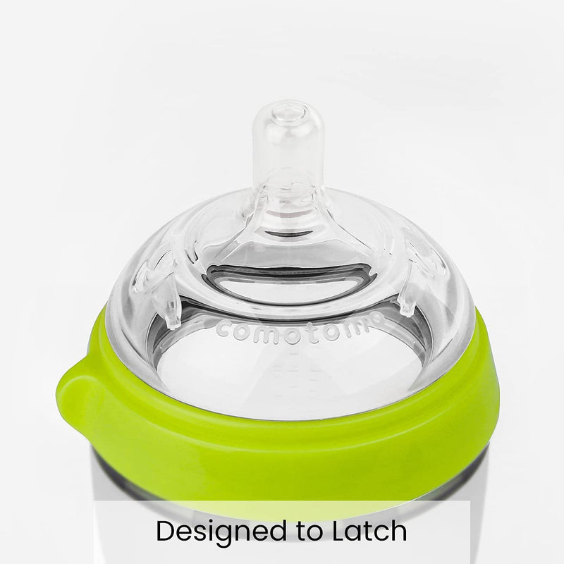 Comotomo Natural Feel Baby Bottle, 150ml, Assorted Colors