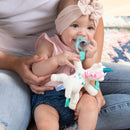 DR. BROWN'S Lovey Pacifier & Teether Holder w/ Pacifier, Assorted Designs