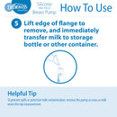 DR. BROWN'S Silicone One-Piece Breast Pump