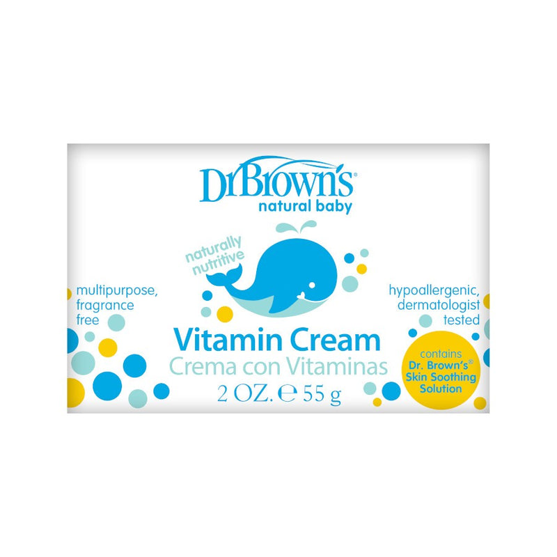 Dr Brown's Natural Baby Vitamin Cream, 55g