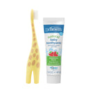 DR. BROWN'S Infant-To-Toddler Toothbrush & Toothpaste Combo Pack, Assorted Designs