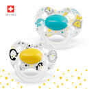 MEDELA Baby Pacifier, Original Duo, Assorted Stages