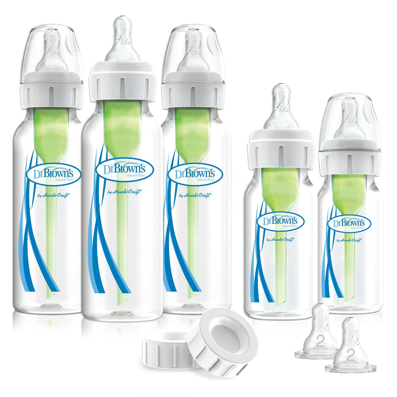 DR. BROWN'S Options+ Narrow Neck PP Bottle Newborn Feeding Set
