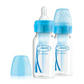 DR. BROWN'S Options+ Narrow Neck PP Bottle, 120ml, 2-Pack, Assorted Colors