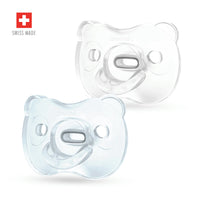 MEDELA Baby Pacifier, Soft Silicone Duo, Assorted Stages/Color