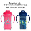 DR. BROWN'S Insulated Straw Cup Replacement Kit Set