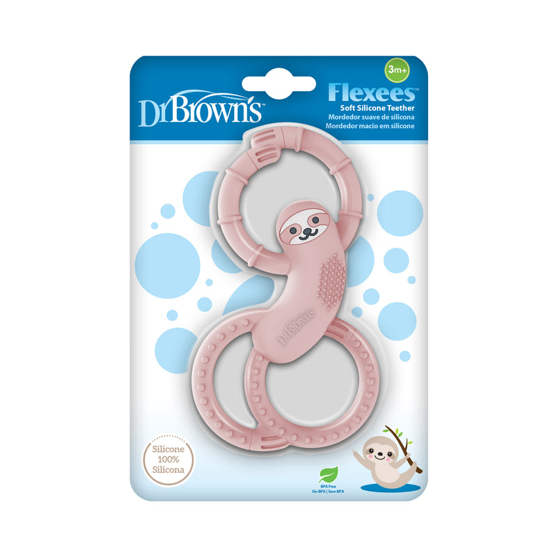 Dr Brown's Sloth Long Limbed Teether, Assorted Colors