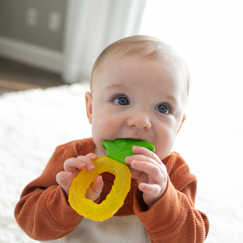 Dr Brown's AquaCool Water-filled Teether, Pineapple & Apple, 2s-Pack