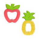 DR. BROWN'S AquaCool Water-filled Teether, Pineapple & Apple, 2s-Pack