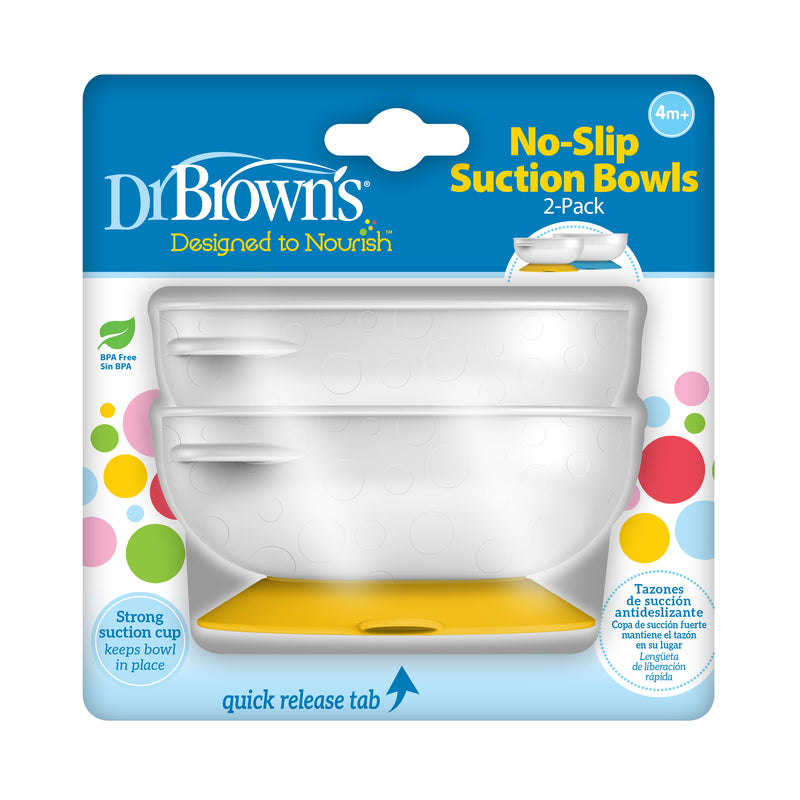 Dr Brown's No-Slip Suction Bowl, 2s/Pack