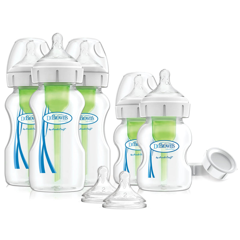DR. BROWN'S Options+ Wide Neck PP Bottle Newborn Feeding Set