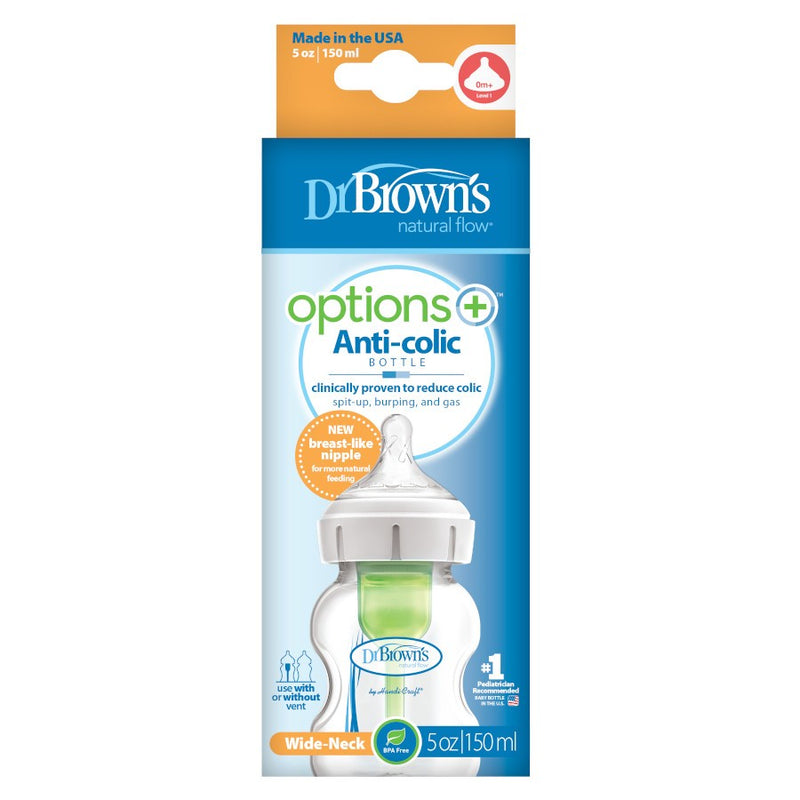 DR BROWN S Options Wide Neck PP Bottle 150ml 1 Pack dr-brown-s-options-wide-neck-pp-bottle-150ml-1-pack