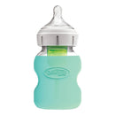 DR. BROWN'S Wide-Neck Glass Baby Bottle Silicone Sleeves, 150ml, Assorted Colors