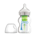 DR. BROWN'S Options+ Wide Neck Glass Bottle, 150ml, 1-Pack