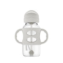 DR. BROWN'S Milestones Wide Neck PP Sippy Straw Bottle w/ Silicone Handles, 270ml, Assorted Designs