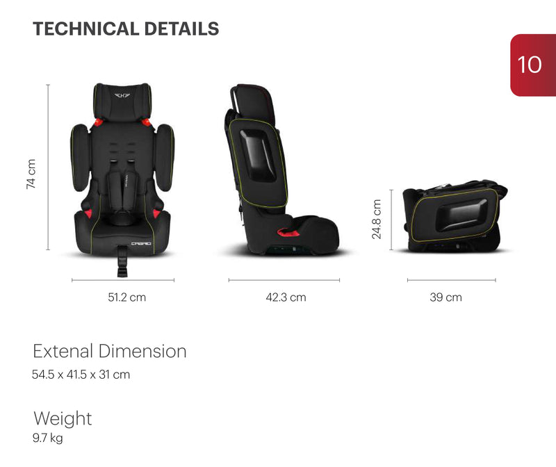 HAMILTON Backpack For Cabrio Carseat