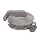 MY BREST FRIEND Deluxe Nursing Pillow, Evening Gray