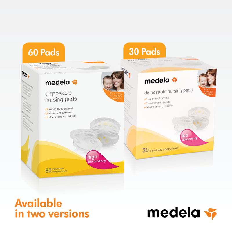 Medela Safe & Disposable Nursing Pads, Assorted Pack
